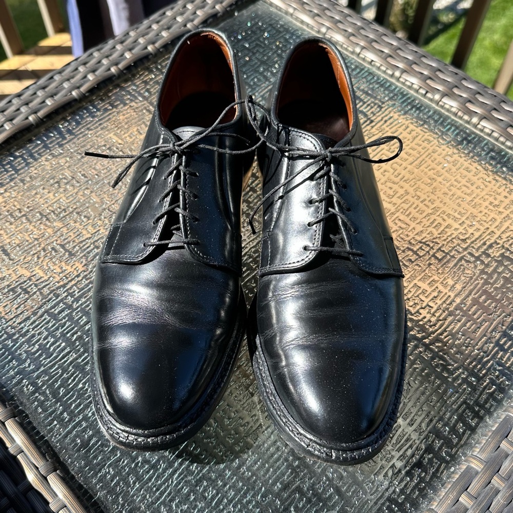 Black calfskin Allen Edmonds Leeds size 9D